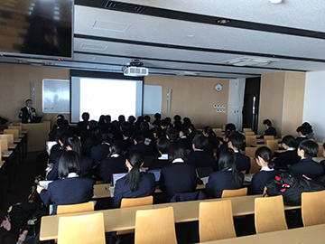 講演会での写真